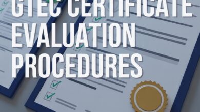 GTEC Certificate Evaluation Procedures